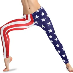 Alexandra American Flag Leggings