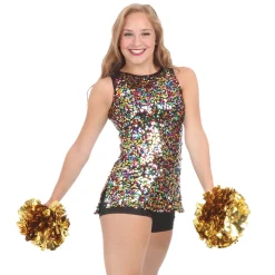 Alexandra Collection Kids Sequin Tunic Top