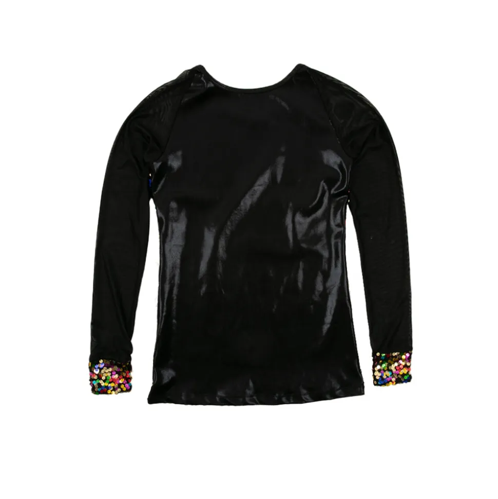 Alexandra Collection Kids Sequin Baseball Top