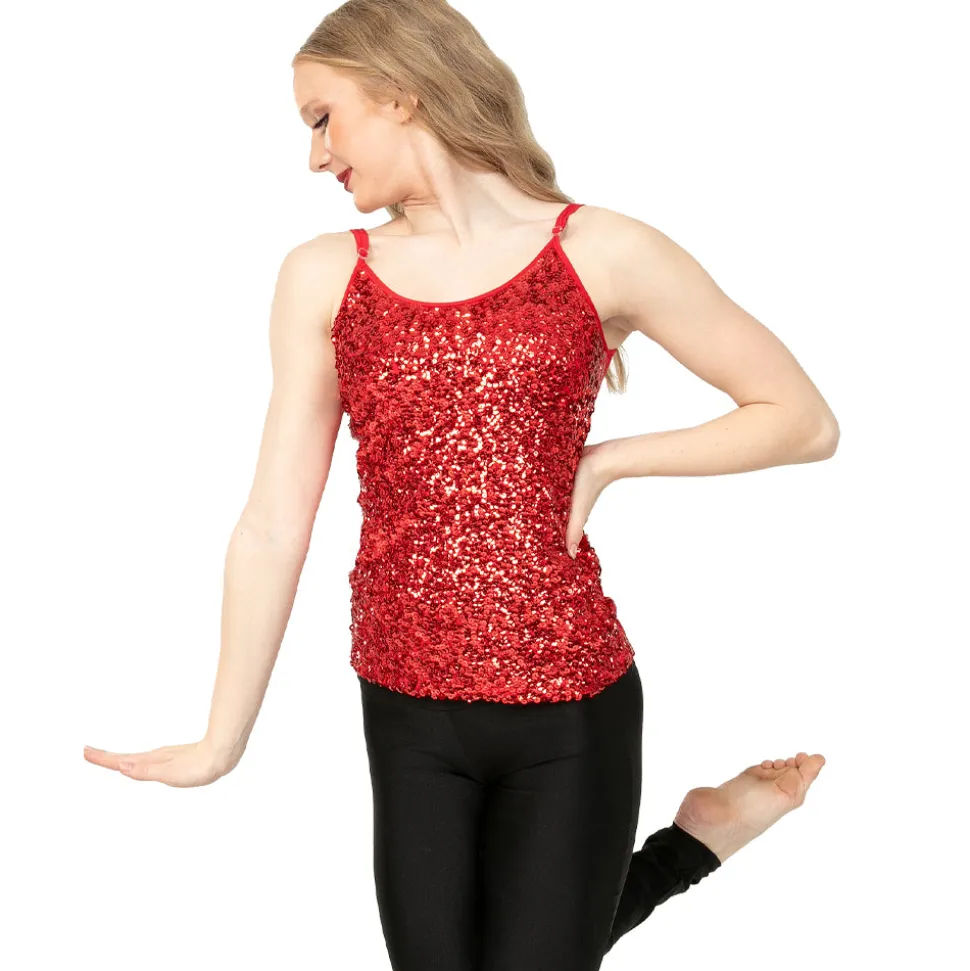 Alexandra Collection Sequin Camisole Tank