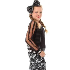 Alexandra Girls Mesh Stripe Jacket