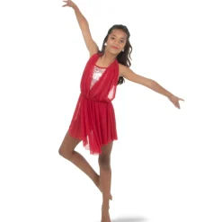 Alexandra Girls Sequin Lyrical Dress