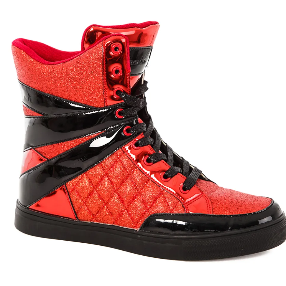 Alexandra Glitter High Top Sneaker