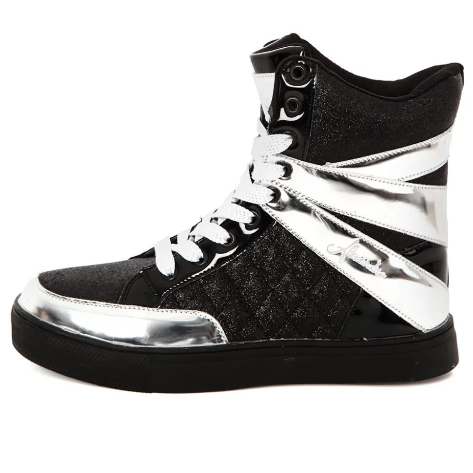 Alexandra Glitter High Top Sneaker