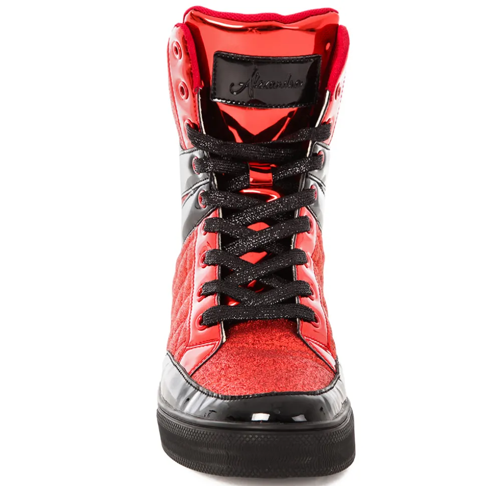 Alexandra Glitter High Top Sneaker