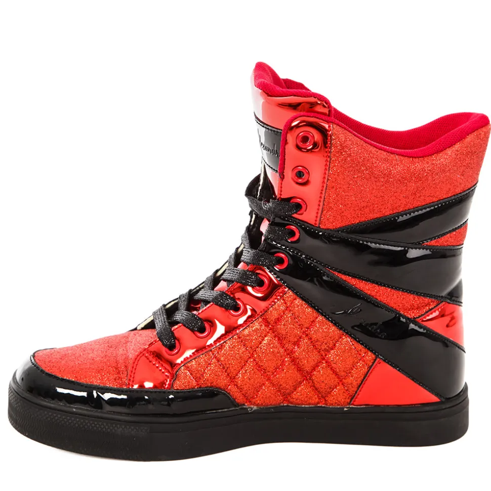 Alexandra Glitter High Top Sneaker