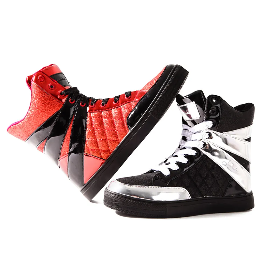 Alexandra Glitter High Top Sneaker