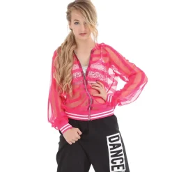 Alexandra Mesh Stripe Jacket