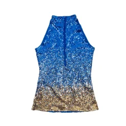 Alexandra Ombre Mock Neck Tank