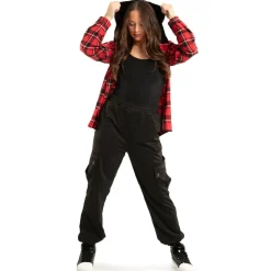 Alexandra Plaid Shirt w/ Hoodie