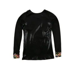 Alexandra Sequin Baseball Top