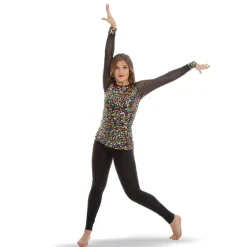 Alexandra Sequin Baseball Top