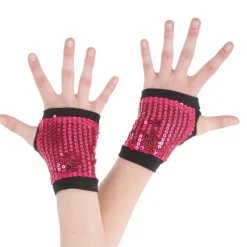 Alexandra Sequin Hand Gauntlets