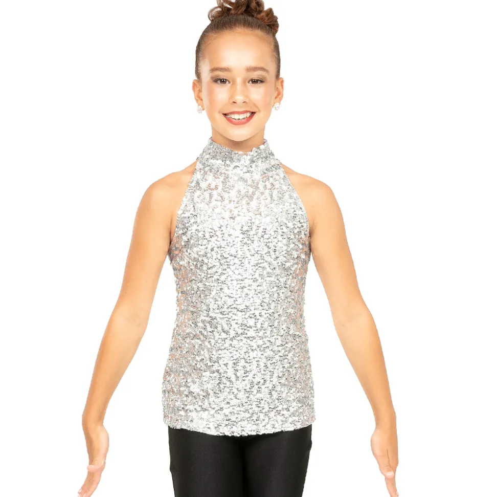 Alexandra Youth Mock Neck Tank