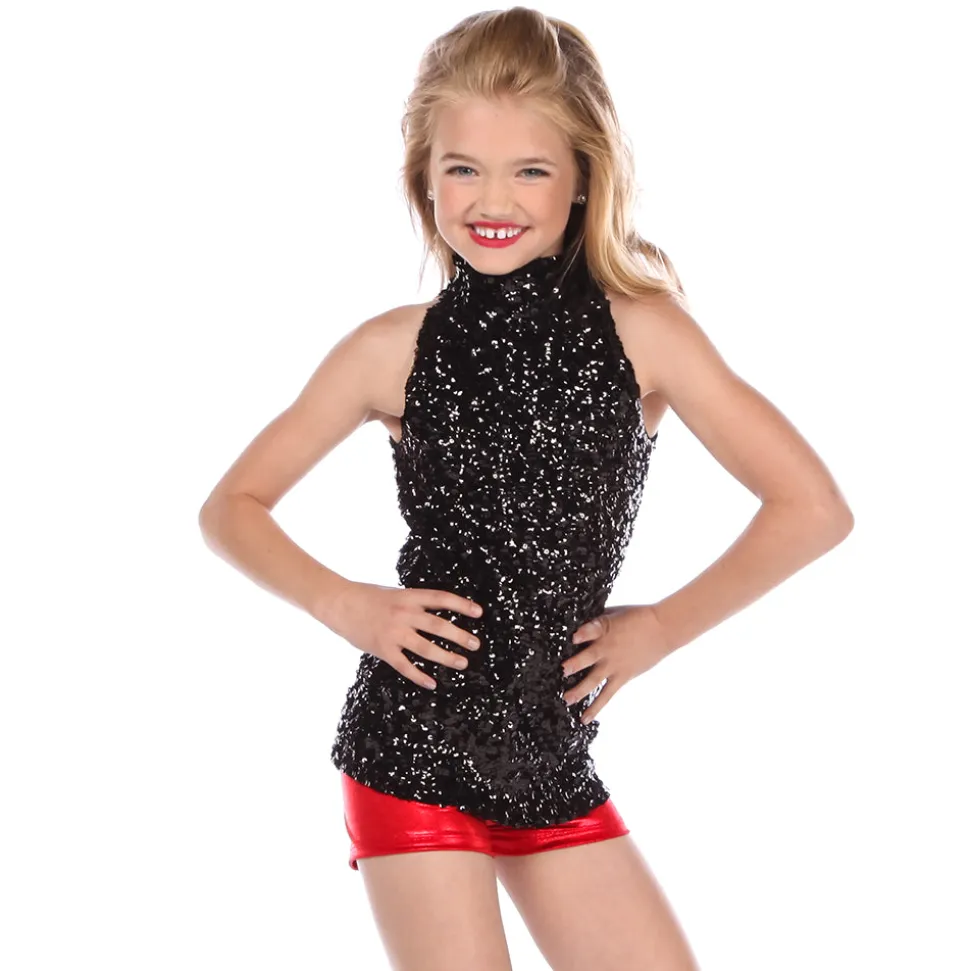 Alexandra Youth Mock Neck Tank