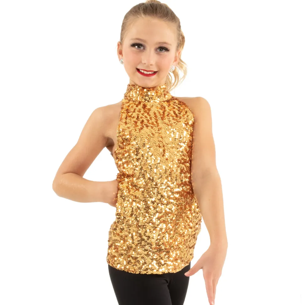 Alexandra Youth Mock Neck Tank