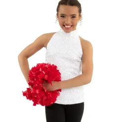 Alexandra Youth Mock Neck Tank