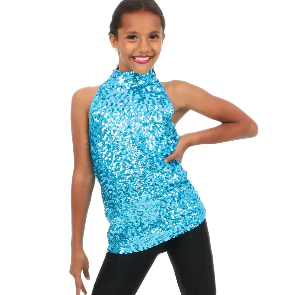 Alexandra Youth Mock Neck Tank