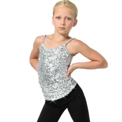 Alexandra Youth Sequin Camisole Tank