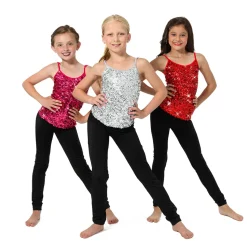 Alexandra Youth Sequin Camisole Tank