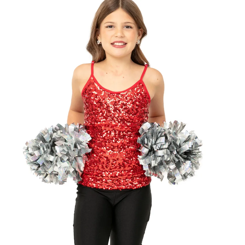 Alexandra Youth Sequin Camisole Tank