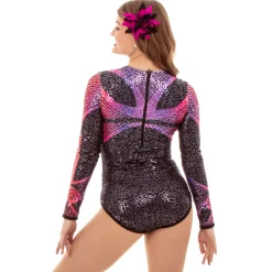 All or Nothing Sequin Leotard
