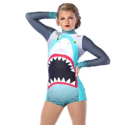 Baby Shark Biketard