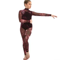 Beautiful Emotion Mesh Unitard