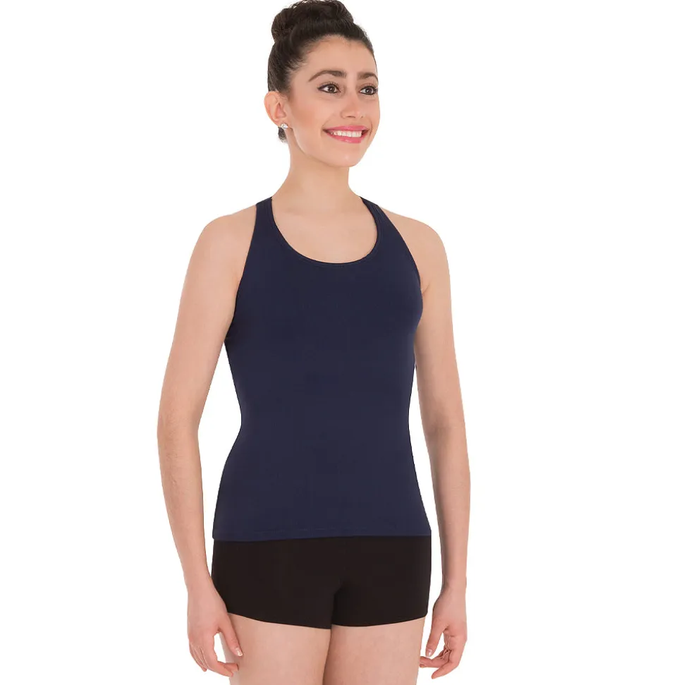 Body Wrappers Racerback Pullover Tank