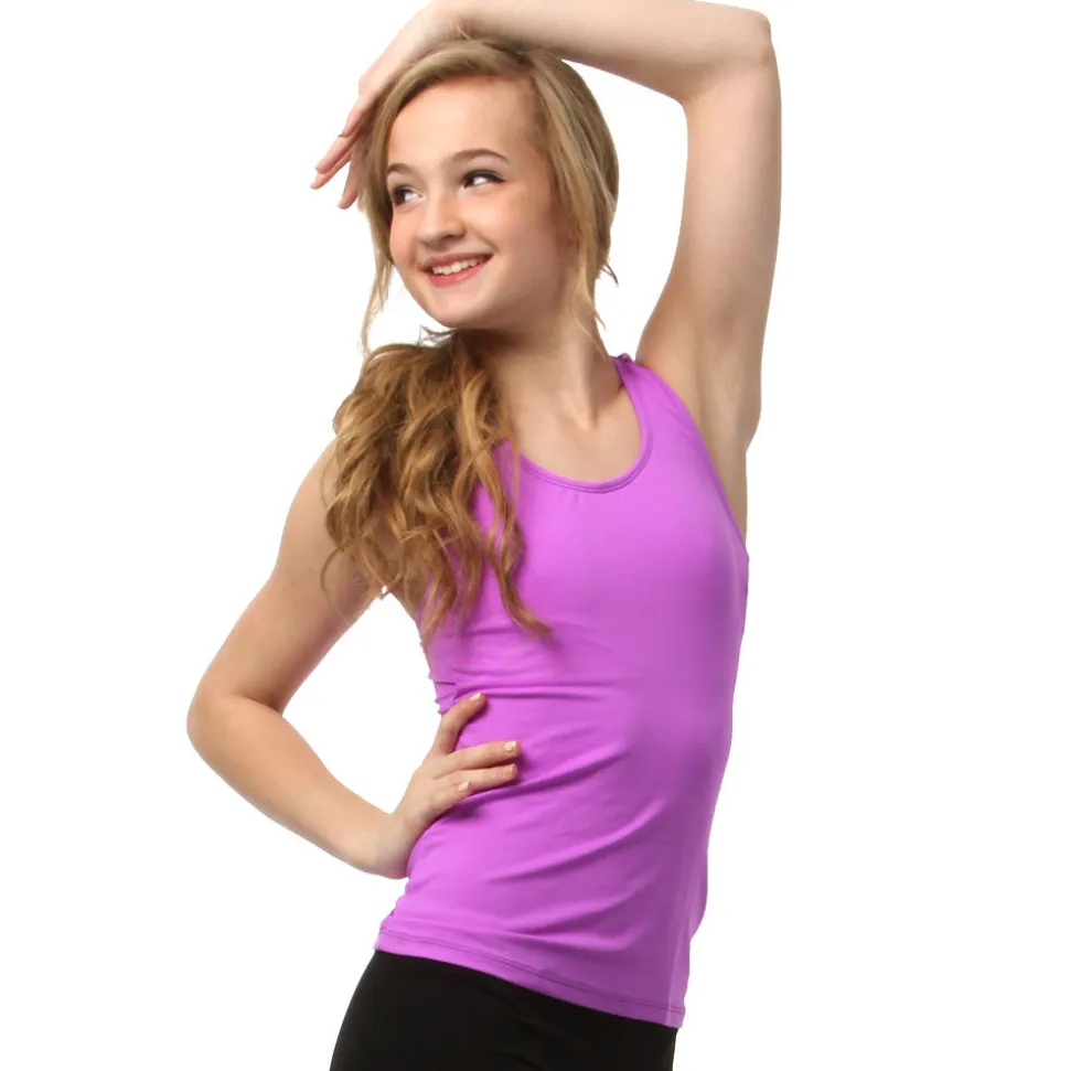 Body Wrappers Racerback Pullover Tank