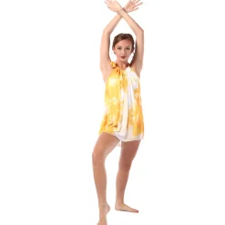 Boxy Drawstring Ink Dress