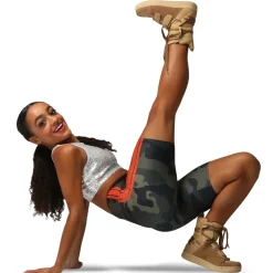 Camo High Waist Biker Shorts