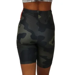 Camo High Waist Biker Shorts