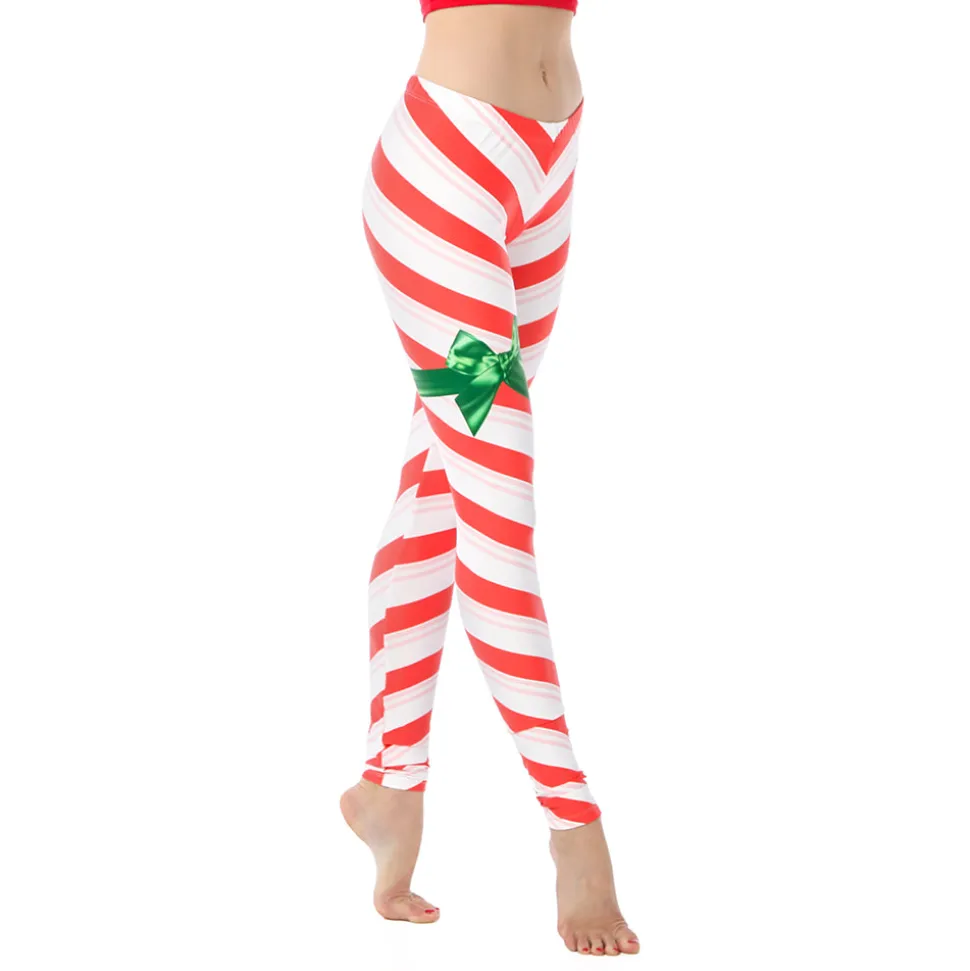 Candy Cane Leggings