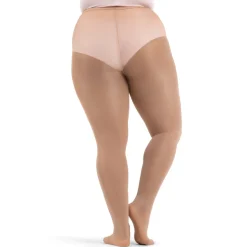 Capezio Plus Size Footed Tight