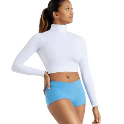 Capezio Turtleneck Crop Top