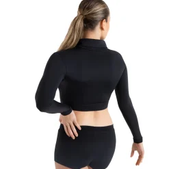 Capezio Turtleneck Crop Top