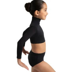 Capezio Turtleneck Crop Top