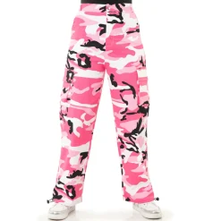 Cargo Parachute Wide Leg Cinched Pants