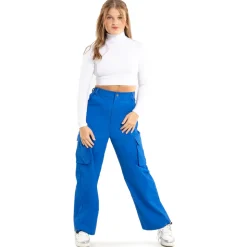 Cargo Parachute Wide Leg Cinched Pants