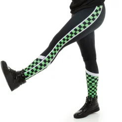 Checkered Crew Mid-Rise Legging