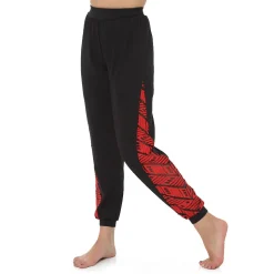 Chevron Pleather Joggers