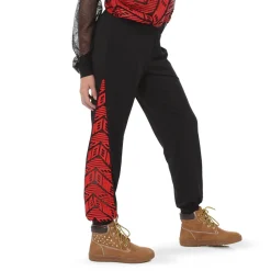 Chevron Pleather Joggers