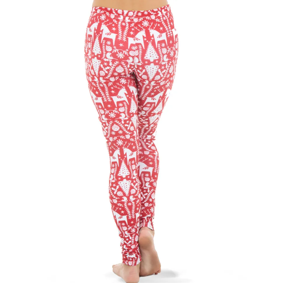Christmas Adult Leggings Fairisle