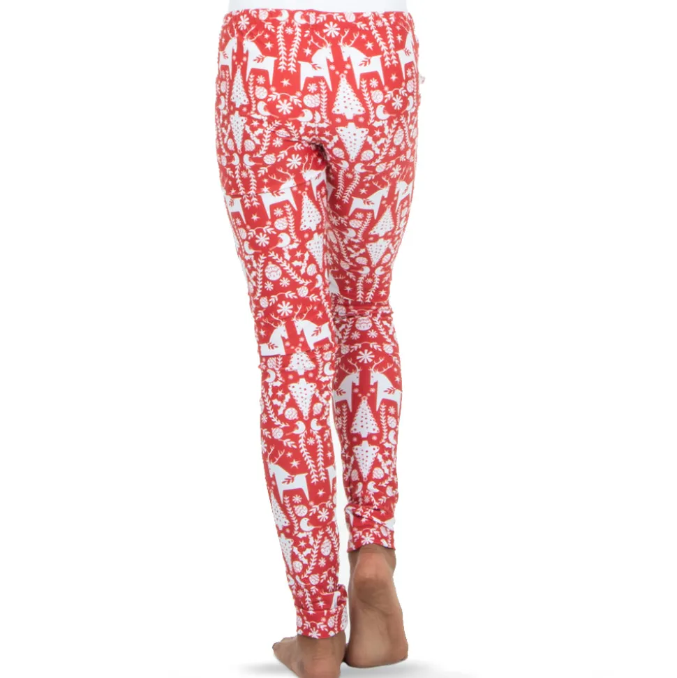 Christmas Adult Leggings Fairisle