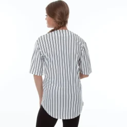 Classic Pinstripe Baseball Jersey
