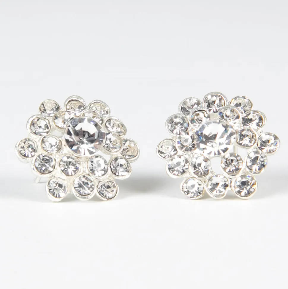 Clear Rhinestone Earring