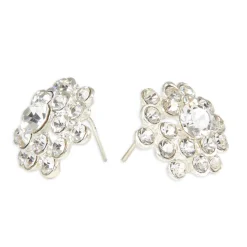 Clear Rhinestone Earring
