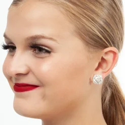 Clear Rhinestone Earring