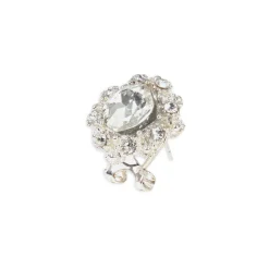 Clear Rhinestone Earring
